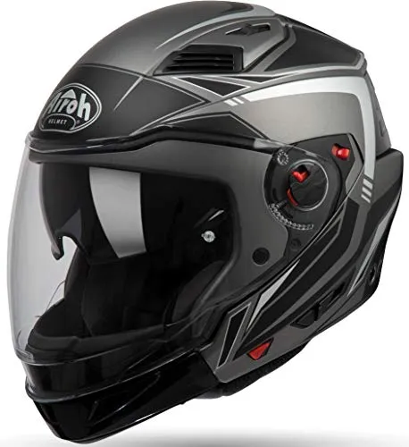 Airoh EXLI29 Executive Line Casco Modulare, Antracite Opaco, L