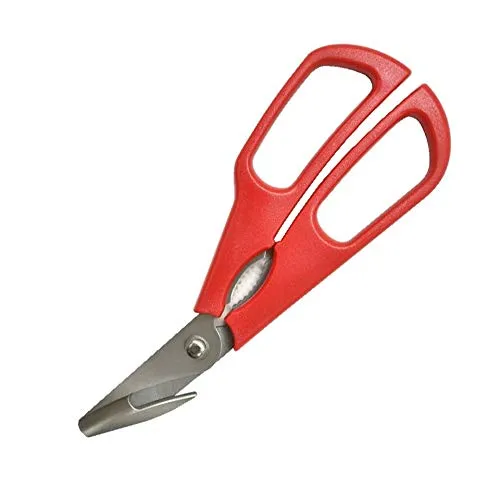 Fackelmann 685279.0 Forbici per Crostacei, Acciaio, Rosso