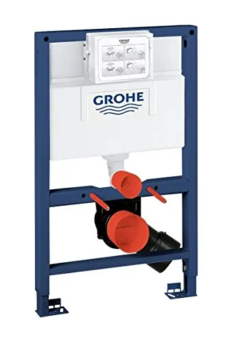 Grohe 38526000 Rapid SL Modulo con Cassetta WC Ad Incasso per Vaso Sospeso Altezza Installazione 0,82M, Cromo, 0,82 m