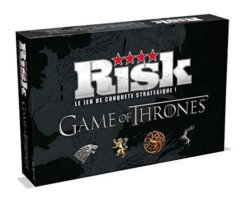 Winning Moves 080921 Game Of Thrones Board Game Risk Collectors Edition *French Version*, Età 18+