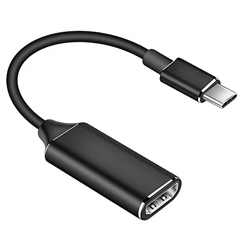 Adattatore da USB C a HDMI 4K, compatibile con Thunderbolt 3, uscita audio video per MacBook Pro 2018/2017/2016, MacBook Air, Samsung, Pad Pro 2018, Huawei Mate 20