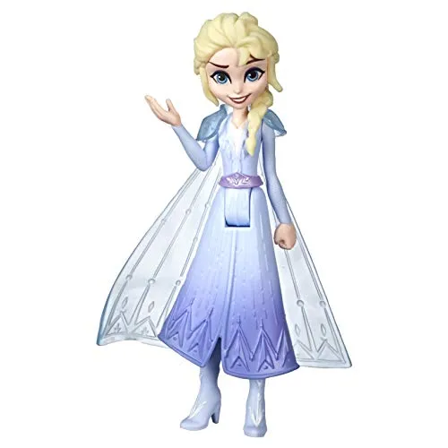 Disney Frozen 2 - Elsa (Bambola con Mantello Rimovibile, Ispirata al Film Disney Frozen 2)