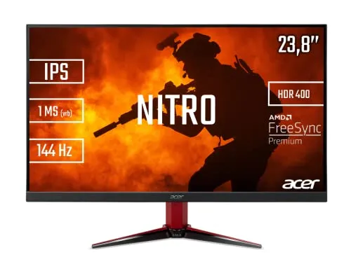 Acer VG242YP 60cm (23,8") FHD Gaming-Monitor HDMI/DP 165Hz 0,5ms FreeSync HDR