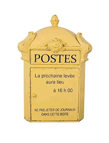 Le Grenier de Julie - Cassetta delle Lettere a Forma di Cassetta della Posta Francese