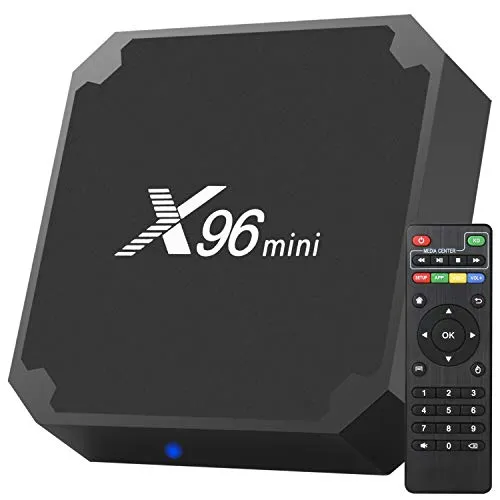 TV Box Android 7.1 2 GB RAM + 16 GB ROM Mini Smart TV Box 4 K HD/3D Amlogic Quad Core S905 W 64 bit/2.4 GHz WiFi/LAN10/100M lettore multimediale