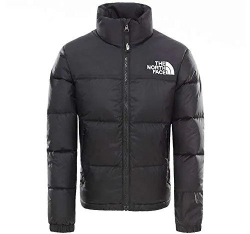 The North Face - Giacca invernale retro Nuptse, per bambini, colore: nero TNF nero 6 anni