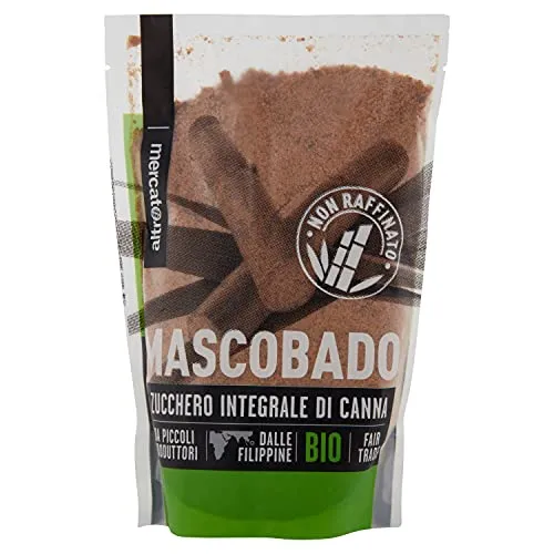 Altromercato Bio Mascobado Zucchero di Canna Integrale, 500g