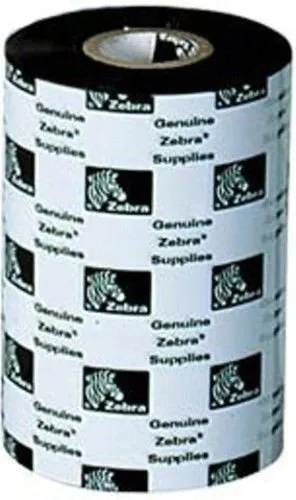 Zebra 5319 Wax Thermal Ribbon 110 mm X 450 m – nastro di stampanti matriciales (Trasferimento termica, Nero, 450 m, 110 mm X 450 m)