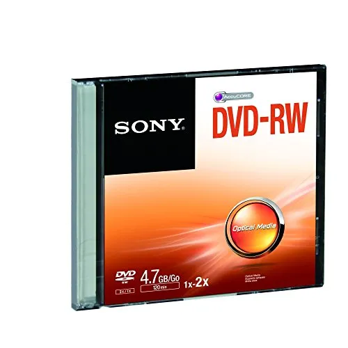DVD-Rw 2x 4.7gb 120 Min (Jewel Case Pz.1)
