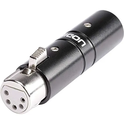 Hicon XLR 3POL Male Auf XLR 5POL Female