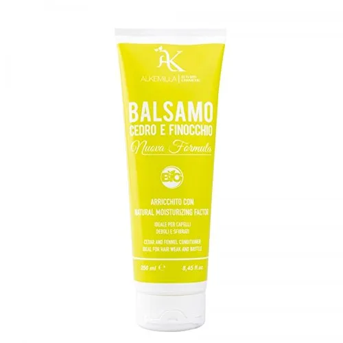 Balsamo Capelli Bio Cedro e Finocchio 250 ml - Alkemilla