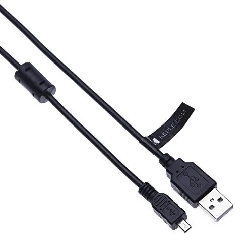 Keple Cavo USB Compatibile con Nikon D750, D3300, D5500, D5300, D7100, D7200, B500, V1 / Fujifilm FinePix S9450W, S9700, S9800, S9900W / Fujifilm FinePix JZ505, JZ510, L55 / UC-E6 UC-E16 UC-E17