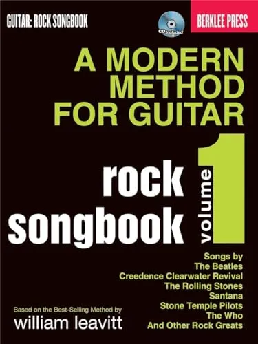 A Modern Method for Guitar Rock Songbook, Volume 1 [With CD (Audio)] [Lingua inglese]