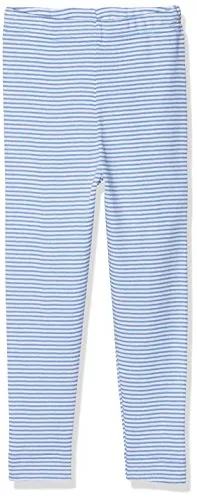 Sanetta Pants Long Striped Pantaloni Termici, Blu (Riviera 50094.0), 104 cm Bambino