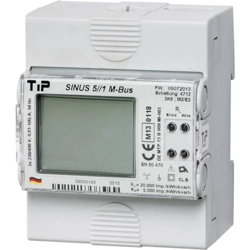 TIP SINUS 5//1 S0 - Dispositivo di alimentazione per recinzione, con connettore convertitore digitale conforme alla norma MID: sì 1 pezzo