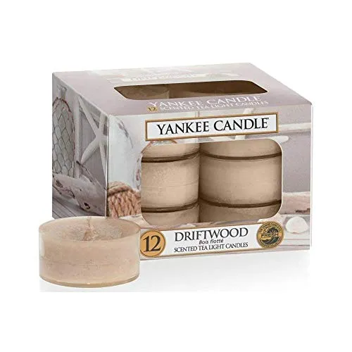 Yankee Candle Candele per la Luce del Tè, Driftwood