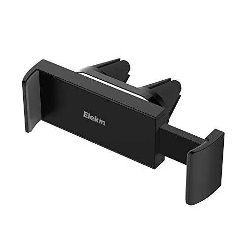 Elekin Supporto Auto Smartphone 360 Gradi di Rotazione Supporto Cellulare per Bocchette Auto per Phone XS Max XR X 8 7 6 Plus, Huawei, Samsung S10 S9 S8 S7, Google (Smartphone da 4.7-6 Pollici)