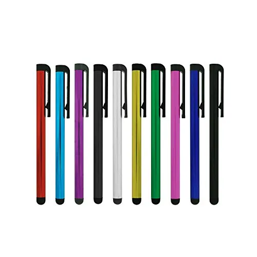 LeSB 10 pz Pennino Capacitivo per Touch Screen, Universale, Penna Stilo per iPhone, iPad, Samsung, HTC, Tablet, Touch Screen del GPS auto e per Tutti