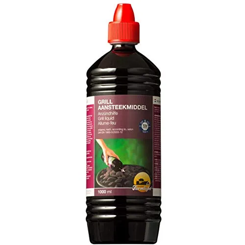 FARMLIGHT Accendifuoco Liquido x Barbecue e camini 1 Bottiglia da 1 litro, purple