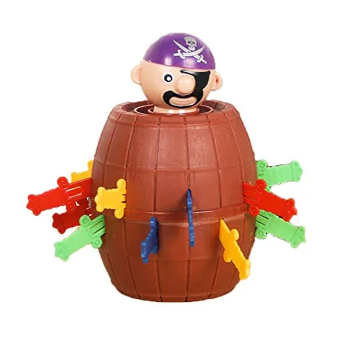 Vi.yo Toys Pirate Barrel Nuovi strani Giocattoli Tricky Pirate Barrel Sword Gioco Puzzle per Bambini Giocattoli per Bambini