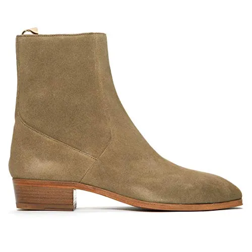 REPRESENT SS19-111001 Zip Chelsea Boot Taupe 45EU