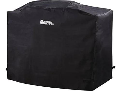 Habitat et Jardin Fodera Protettiva per Barbecue Festa 5-120x52 cm - Nero