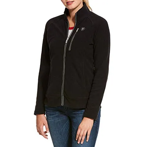 ARIAT Giacca in Pile Donna Basis 2.0 Full Zip Nera