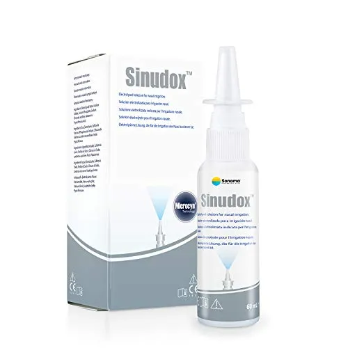 Sinudox™ - Spray Nasale - 60 milliliter - per bambini e adulti - Sinusite Spray