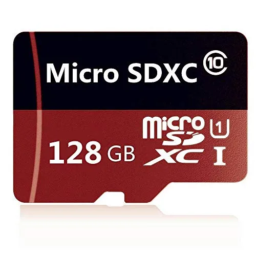 Genericce - Scheda Micro SD da 128 GB, 256 GB, 400 GB/512 GB, classe 10, ad alta velocità, con adattatore 128 GB