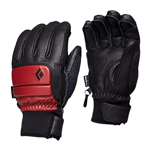 Black Diamond Spark Gloves, Guanti Caldi E Resistenti alle Intemperie Unisex – Adulto, Dark Crimson, X-Small