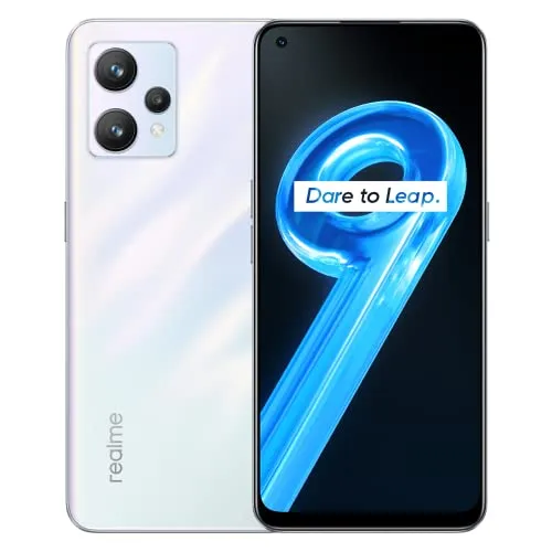 realme 9, 6+128GB Smartphone, Fotocamera da 108MP con sensore ProLight, Display Super AMOLED 90Hz, Processore Snapdragon 680, Batteria da 5000 mAh, Design olografico ondulato, Bianco (Stargaze White)