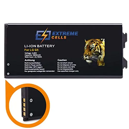 Extremecells - Batteria per LG G5 H850 & LG G5 Dual SIM H860N LTE sostituisce BL-42D1F