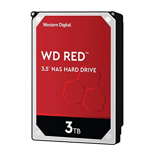 WD Red 3 TB 3.5" NAS Hard Disk Interni - 5400 RPM - WD30EFAX