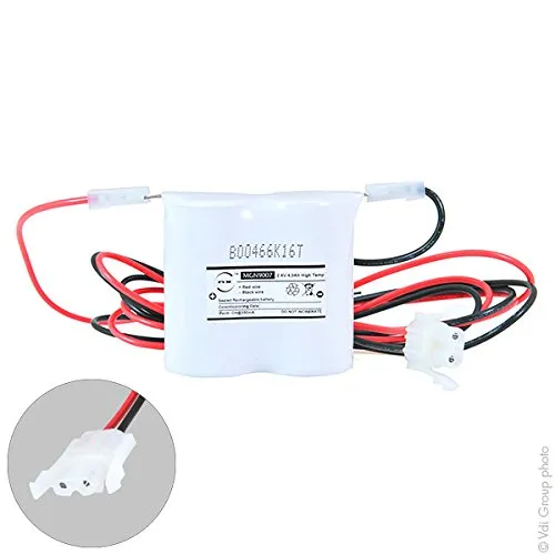 NX - Batteria lampada d'emergenza 2xD ST1 + AMP 2.4V 4Ah