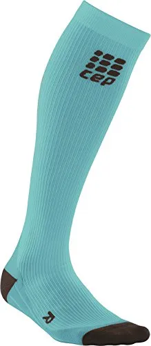 CEP Compression – Calze da corsa per donna, misura XL, colore: bianco, Donna, WP40G, blu, DE: II