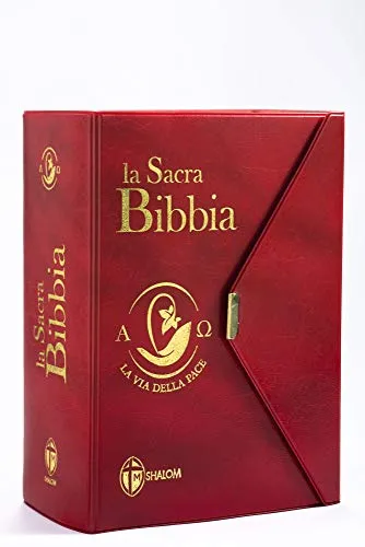 La Sacra Bibbia. La via della pace. Ediz. con bottoncino rossa