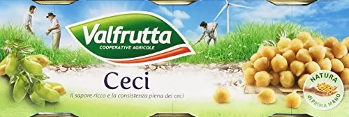 Valfrutta Ceci, senza Glutine, 3 x 400g