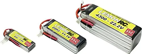 Batteria ricaricabile LiPo 11.1 V 2600 mAh 35 C LemonRC Terminali liberi