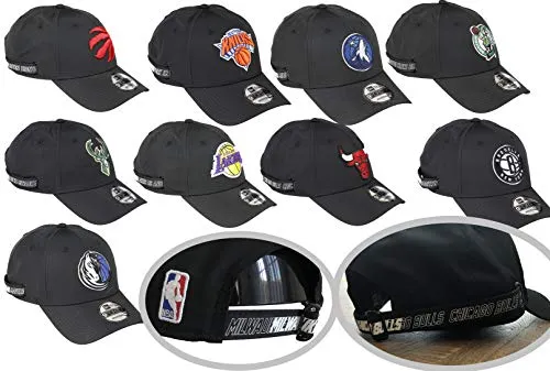 New Era Dallas Mavericks 9forty Adjustable cap NBA Mono Tape Black - One-Size