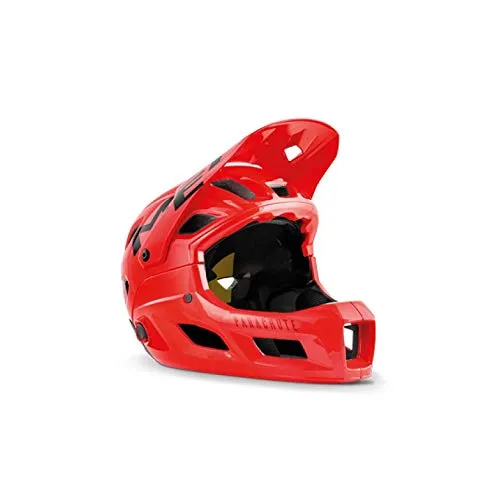 MET Casco Paracadute MCR MIPS Rosso M 56 – 58 Ciclismo Unisex Adulto, Rosso (Rosso), M