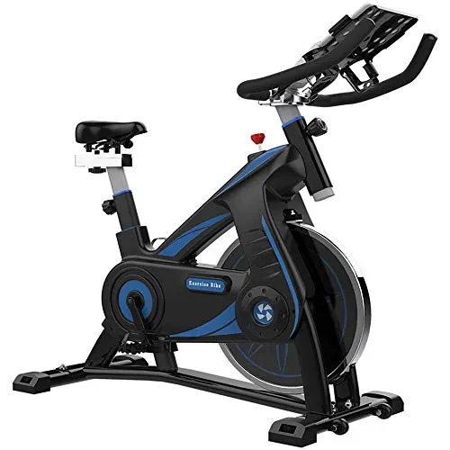 Intelligent Fitness Bicycle Home Silent Sports Bicycle Car Indoor Sports Fitness Equipment 200KG Cyclette per esercizi (Sport indoor) (Nero 97)