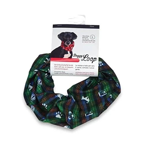 Doggy Loop – Cani sciarpa verde in S