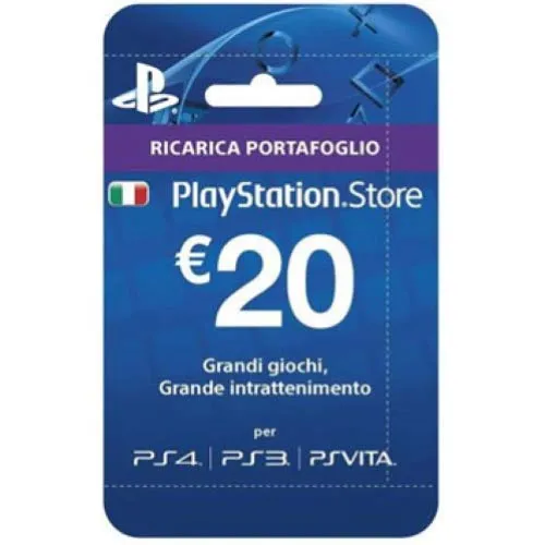 PlayStation Live Card Hang 20 Euro