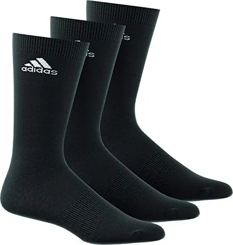 adidas Set 3 Pezzi Calze Performance Nero/Bianco EU 31-34