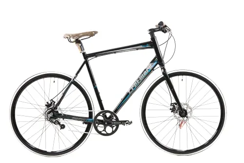 Tretwerk Subs 2.0 Bicicletta da Trekking, da uomo, nero/blu, 28"