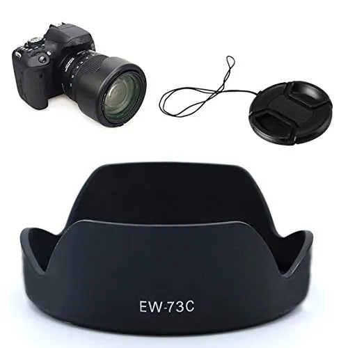 HomyWord sostituisce l'obiettivo per paraluce Canon EW-73C per Canon EF-S 10-18mm f / 4.5-5.6 IS STM Lens