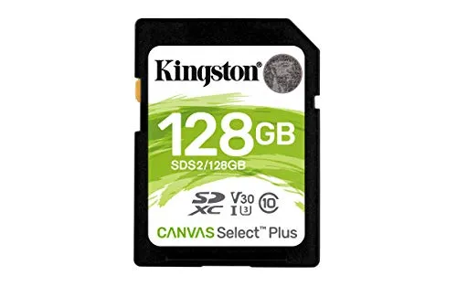 Kingston Canvas Select Plus SD - SDS2/128GB Classe 10 UHS-I