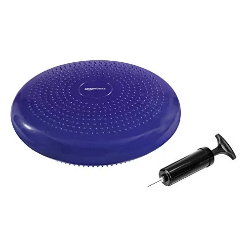 AmazonBasics - balance disc, cuscino per migliorare la stabilità, viola