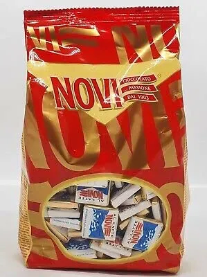 NOVI Mini Tavoletta SENZA GLUTINE- BS. 1KG. (180 PZ.CIRCA) (LATTE FINISSIMO)