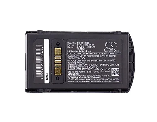 CameronSion - Batteria da 4800 mAh per Motorola MC3200 MC32N0 BTRY-MC32-01-01